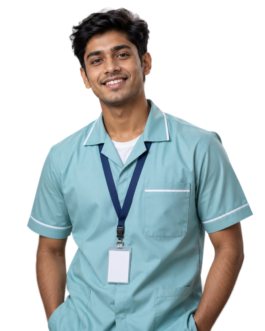 Portrait of Arjun Mehta (illustrative, AI-generated portrait)